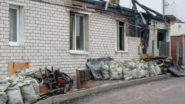 Professional Fire Damage Removal technician working in Sammamish, WA